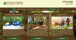 Desktop Screenshot of fairbankscampgroundandrvpark.com
