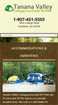 Mobile Screenshot of fairbankscampgroundandrvpark.com